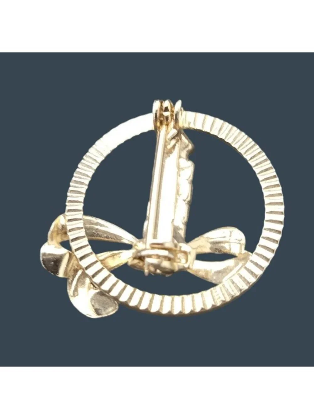 Vintage gold tone
